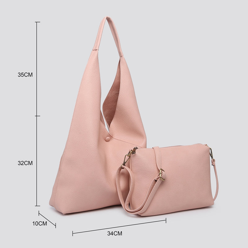 Amira Slouch Handbag Black