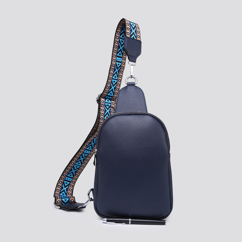 Cara Crossbody Sling Bag Navy
