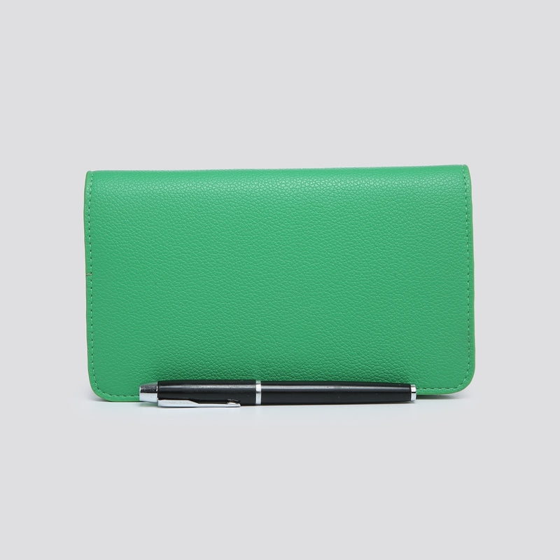 Tara Designer Inspired Wallet Green