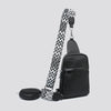 Suzi Sling Bag With Purse Black