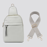 Camille Sling Bag Pale Grey