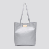 Juliette Shopper Handbag Silver