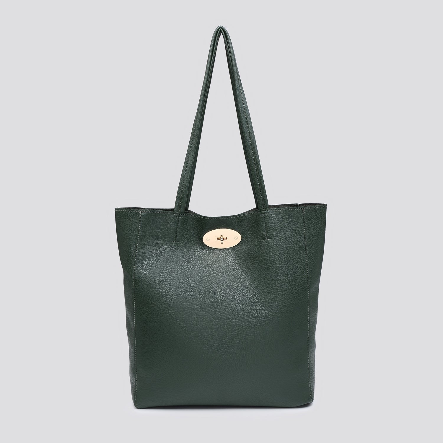 Juliette Shopper Handbag Bottle Green