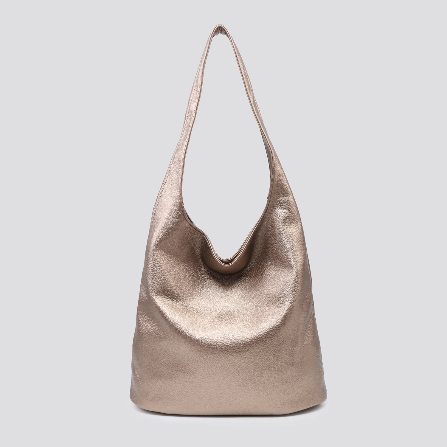 Claudia Slouch Handbag Bronze