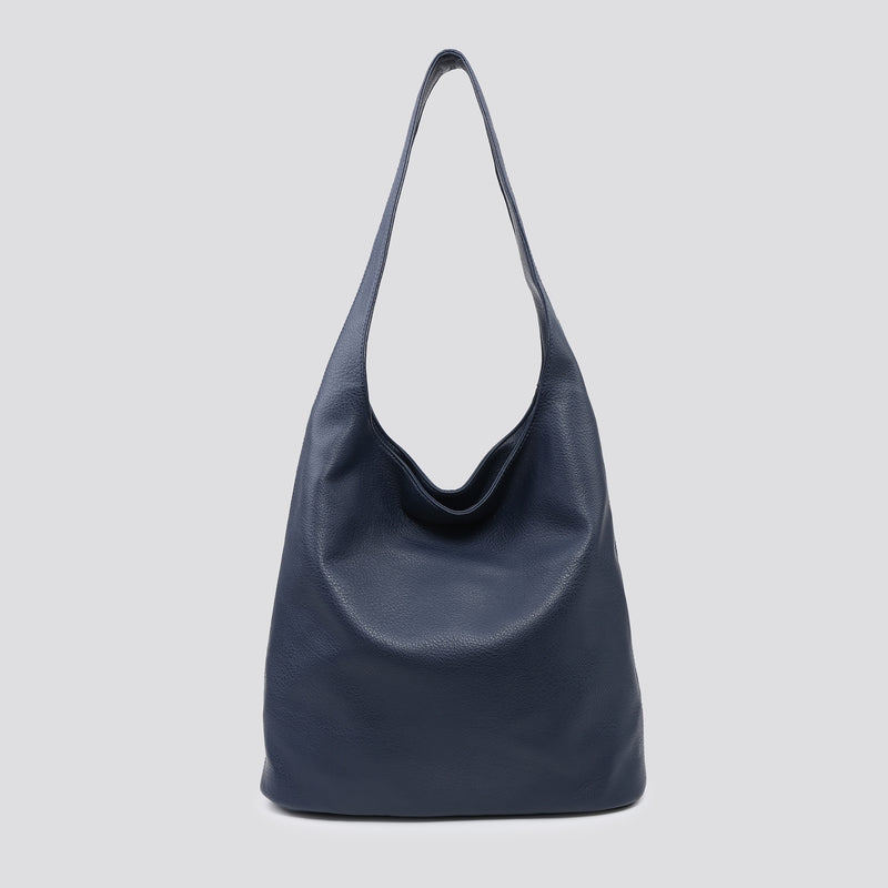 Claudia Slouch Handbag Navy