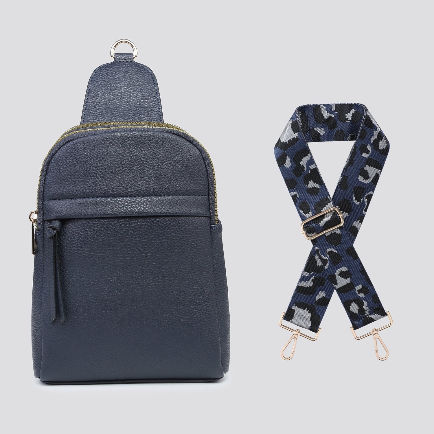 Lola Sling Bag With Strap Navy