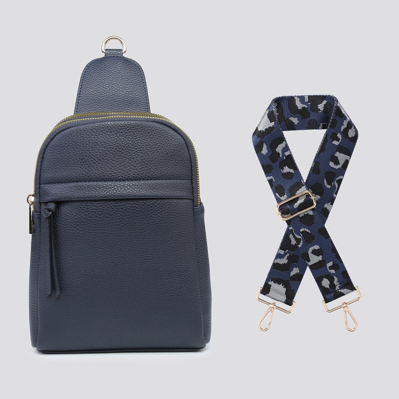Lola Sling Bag With Strap Navy