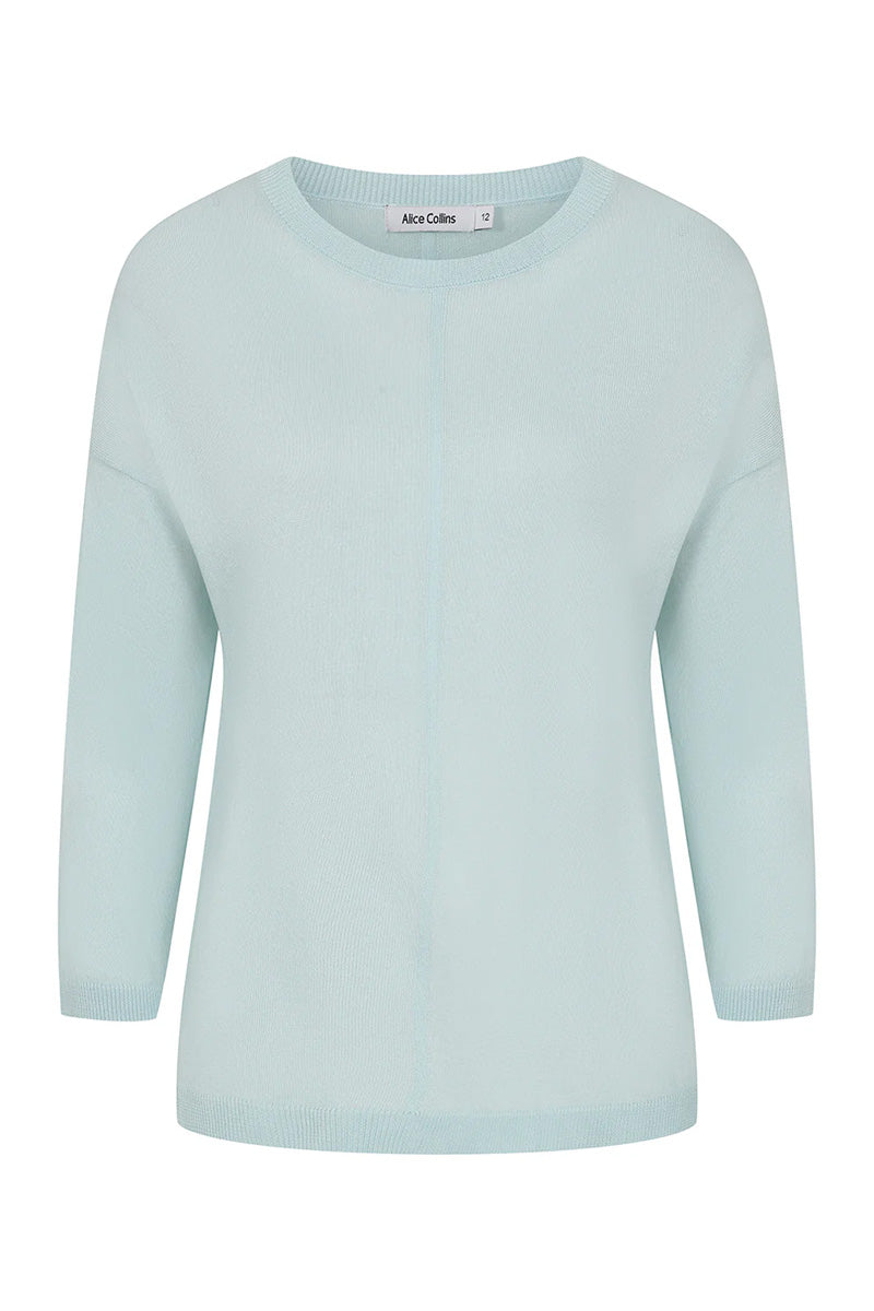 ALICE COLLINS Margaux Sweater Duck Egg