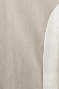 ALICE COLLINS Contrast Stripe Top Feather