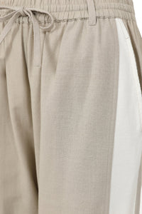 ALICE COLLINS Contrast Stripe Trousers Feather