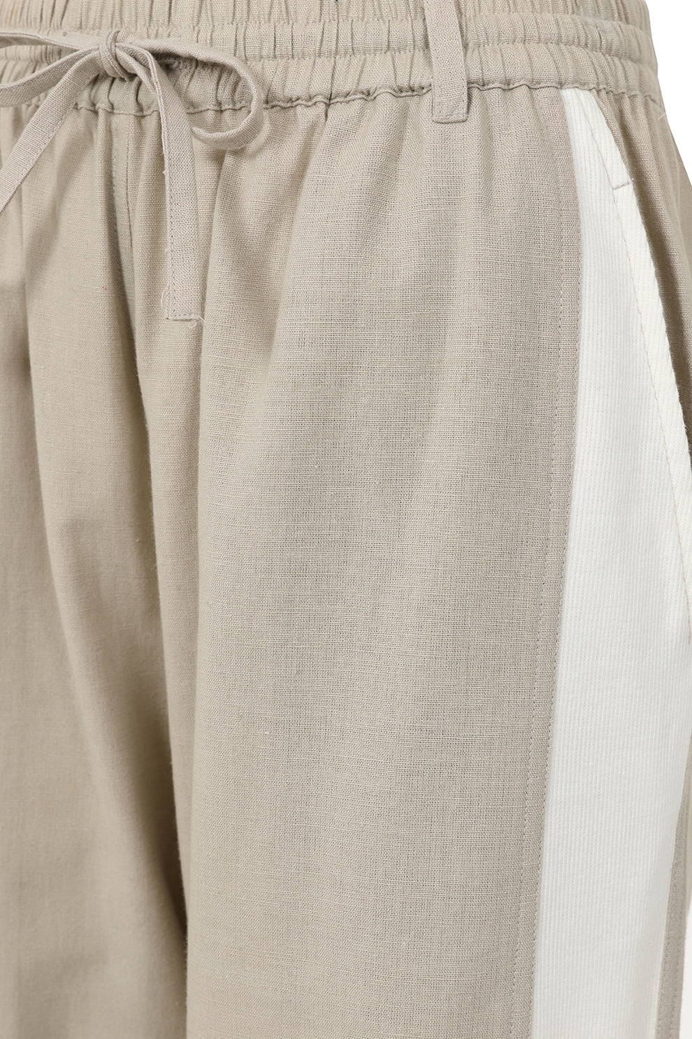 ALICE COLLINS Contrast Stripe Trousers Feather