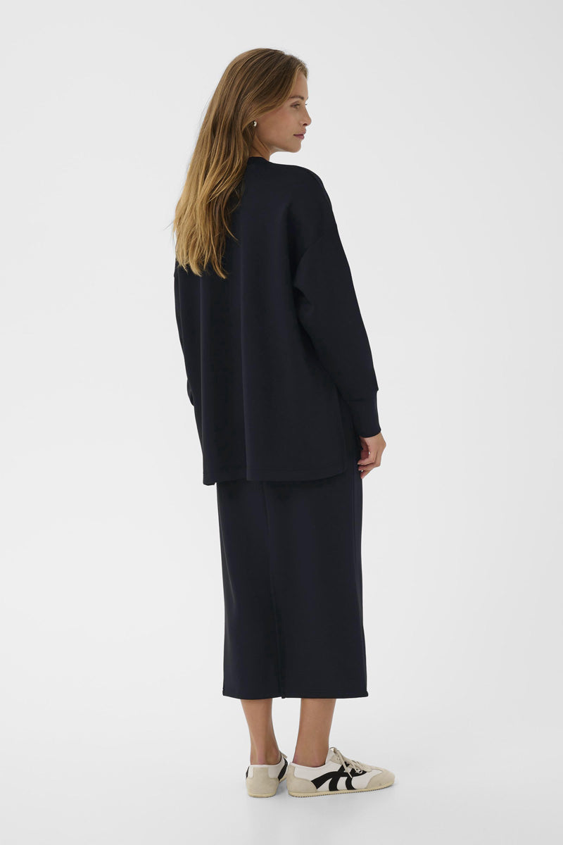 KAFFE KAannika Sweatshirt Deep Black