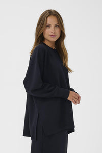 KAFFE KAannika Sweatshirt Deep Black
