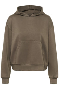 KAFFE KAannika Hooded Sweatshirt Morel