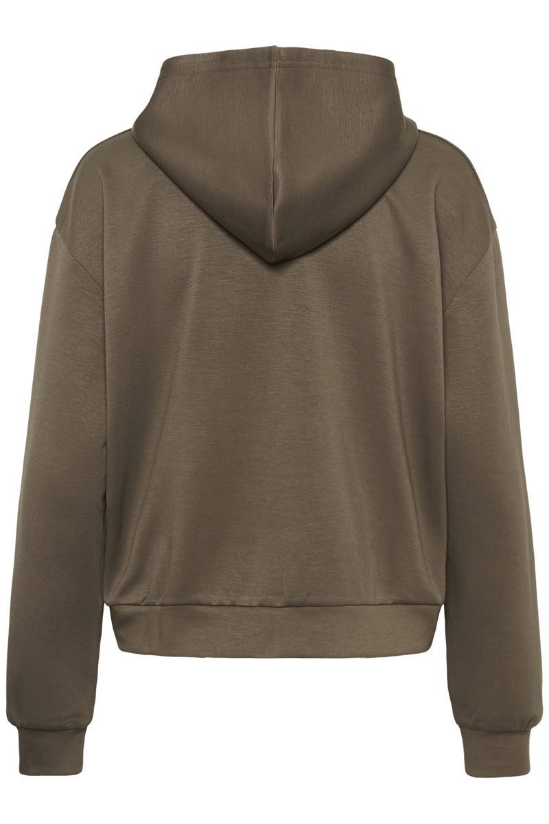 KAFFE KAannika Hooded Sweatshirt Morel