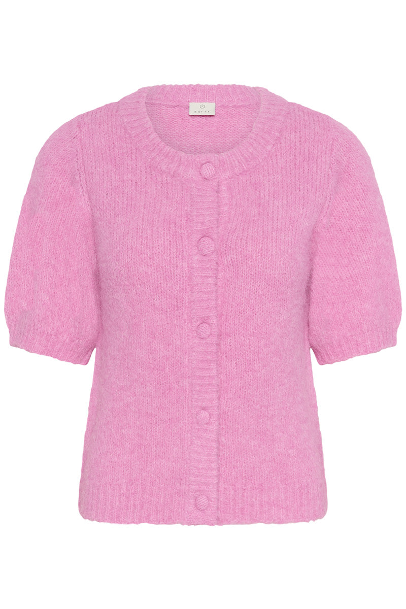 KAFFE KAemilie Cardigan-Pink Power Melange