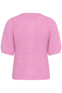 KAFFE KAemilie Cardigan-Pink Power Melange