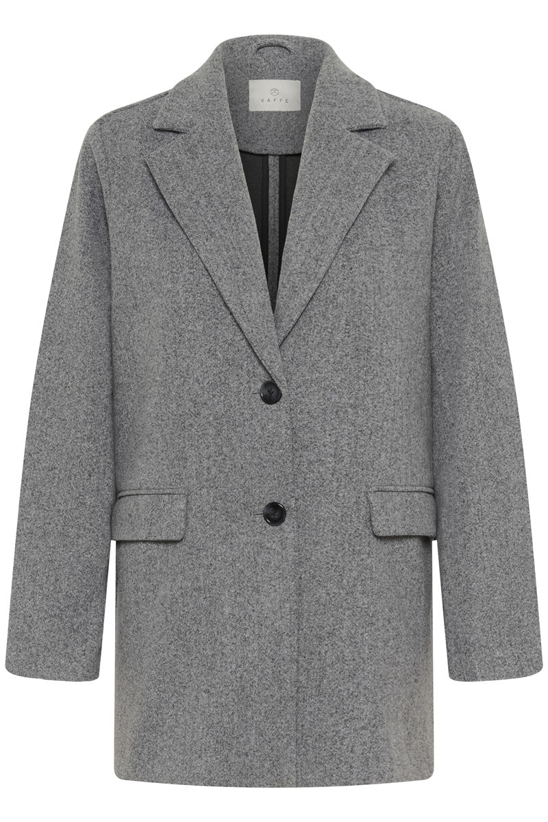 KAFFE KAsaturn Jacket-Grey Melange