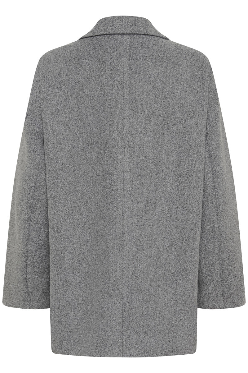 KAFFE KAsaturn Jacket-Grey Melange