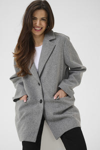 KAFFE KAsaturn Jacket-Grey Melange