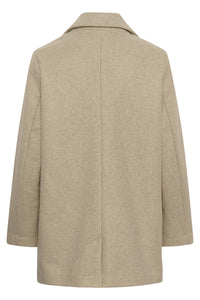 KAFFE KAsaturn Jacket-Beige Smoke Melange