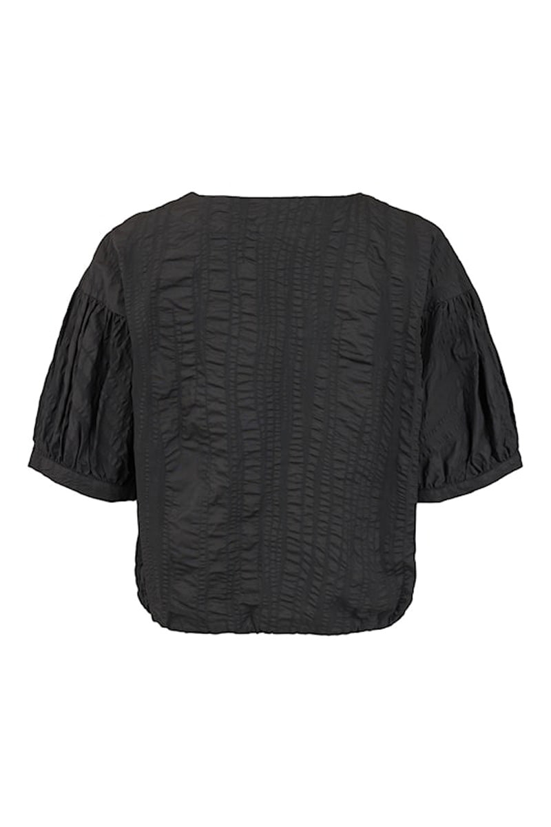 NOEN Crinkle Top-Black