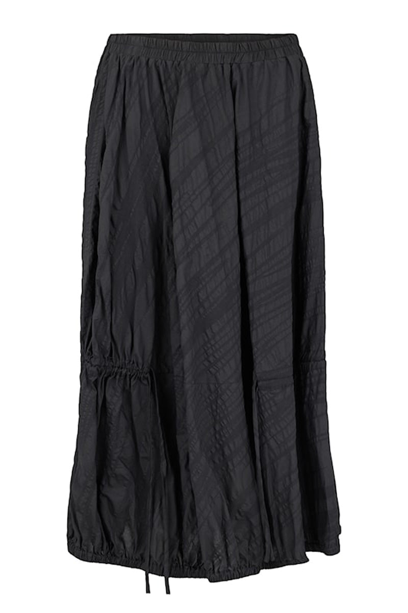 NOEN Crinkle Skirt-Black