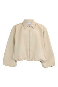 NOEN Puffball Bomber Jacket Light Taupe