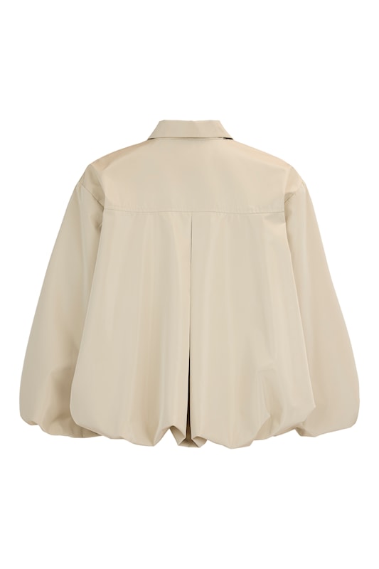 NOEN Puffball Bomber Jacket Light Taupe