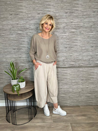 Cocoon Joggers Stone