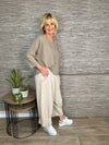 Cocoon Joggers Stone