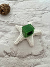 Calitaa Luxury Collection Cube Bead Emerald