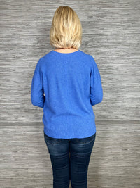 Jill Fine Knit Jumper Cornflower