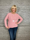 Jill Fine Knit Jumper Blush Pink