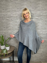 Charlotte Poncho Fuchsia
