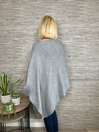 Charlotte Poncho Navy