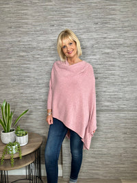Charlotte Poncho Navy