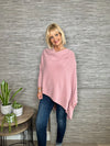 Charlotte Poncho Fuchsia