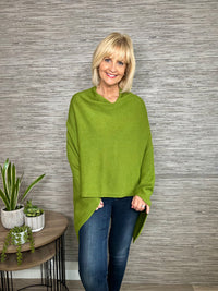 Charlotte Poncho Navy