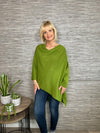 Charlotte Poncho Avocado