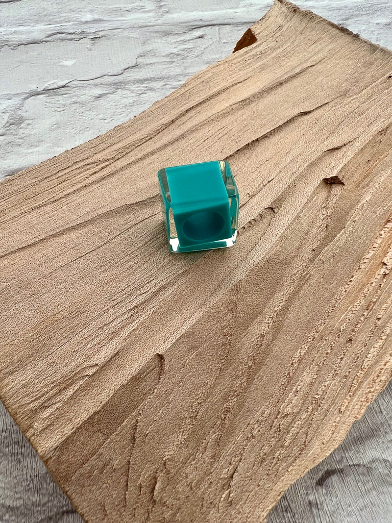 Calitaa Luxury Collection Cube Bead Turquoise