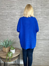 Bonnie V Front Sweater Fuchsia