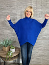 Bonnie V Front Sweater Fuchsia