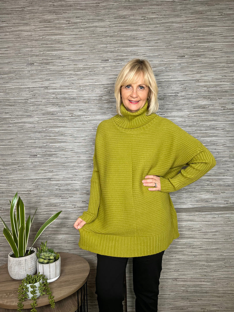 Brooke Ribbed Sweater Pistachio