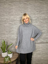 Brooke Ribbed Sweater Mid Grey