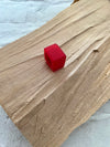 Calitaa Luxury Collection Cube Bead Red