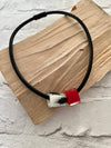 Calitaa Luxury Collection Cube Bead Red