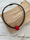 Calitaa Luxury Collection Cube Bead Red