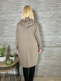 Riley Urban Hooded Jacket Charcoal