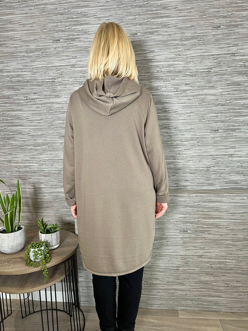 Riley Urban Hooded Jacket Charcoal
